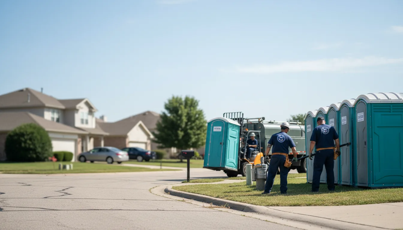 Porta Potty Rental in New Blaine, AR near me